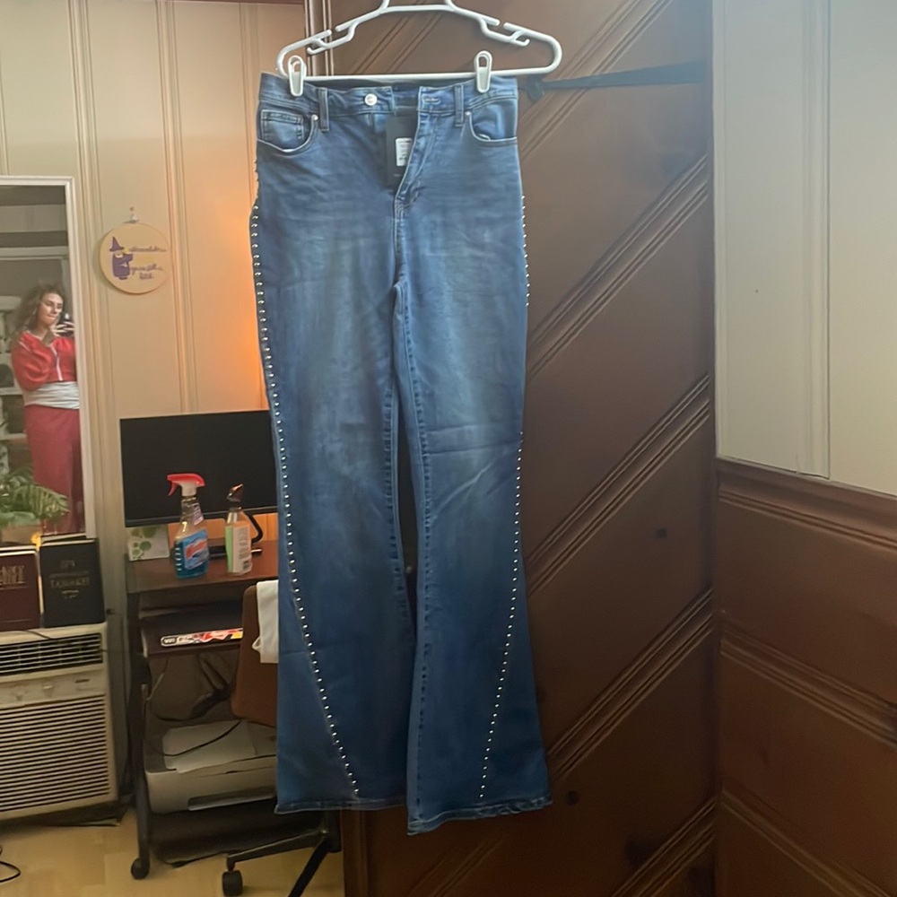 Fashion nova southern bell flare jeans 7